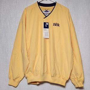 LAL New DO IT BEST Golf Shirt Long Sleeve New With Tags Yellow XL